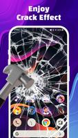 Broken Screen 4K Funny Pranks الملصق