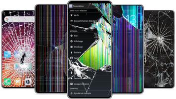 Broken Screen Wallpaper اسکرین شاٹ 3