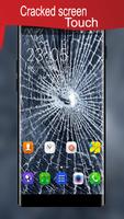 Touch Broken Screen Prank Affiche