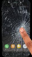 Broken screen prank poster