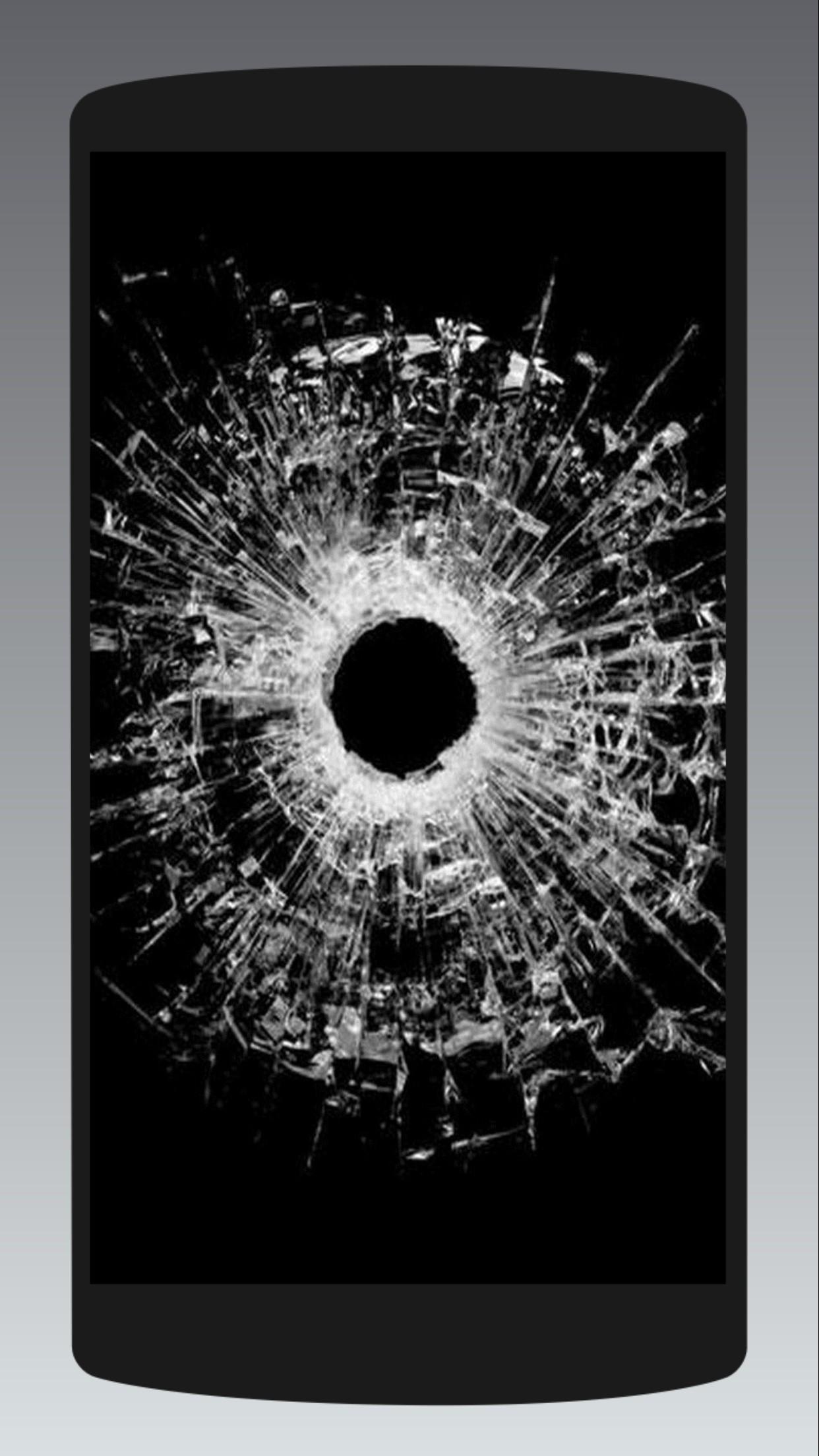 Sale cracked phone case in stock
