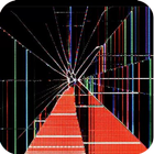 Fonds d'écran d'écran cassé icône