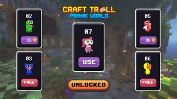 Craft Troll: Prank World capture d'écran 3