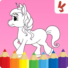 download Libro Colorare Unicorni Bimbi XAPK