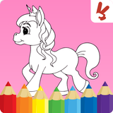 Unicorn Kids Coloring Book icon