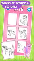 Unicorn Kids Coloring Book স্ক্রিনশট 1