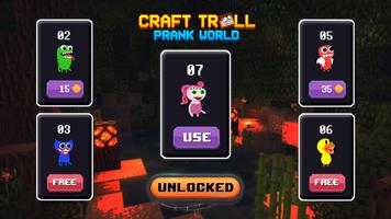 Craft Troll: Prank World Affiche