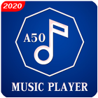 Music Player A50 - Music For Galaxy 2020 آئیکن