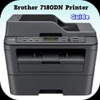 Brother 7180DN Printer Guide أيقونة