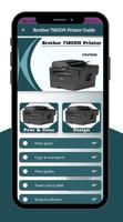 Brother 7180DN Printer Guide الملصق