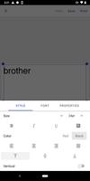 Brother iPrint&Label syot layar 2