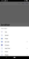 Brother iPrint&Label syot layar 3