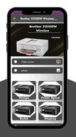 Brother J1010DW Wireless Guide الملصق
