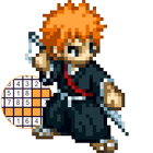 BLEACH Pixel Coloring Anime icon