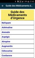 Guide des Médicaments d’Urgence 海报