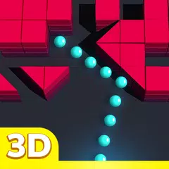 Скачать Ball 3D - Bricks Ball Breaker Puzzle XAPK