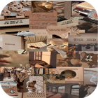 Brown Aesthetic Wallpapers ícone