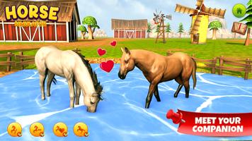 لعبة الحصان محاكاة الأسرة 3D تصوير الشاشة 2