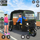 TukTuk Auto Rickshaw Games 3D ikon