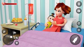 Single Mom Virtual Mother Sim 포스터
