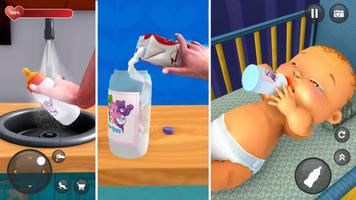 Single Mom Virtual Mother Sim syot layar 1