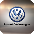 Brown's Volkswagen أيقونة
