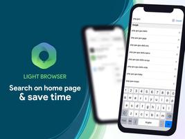 Light Browser capture d'écran 1