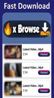 برنامه‌نما xnBrowse: Video Downloader عکس از صفحه