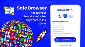 Private VPN - Proxy Browser syot layar 1