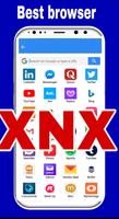 XXNX Browser-Xnx Videos HD Social Media Sites capture d'écran 2