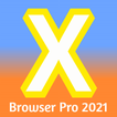 X Browser Pro Super Fast - Turbo Mini 2021 icon