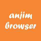 Anjim Browser - Browser Cepat Anti Blokir-icoon