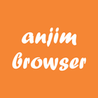 Anjim Browser - Browser Cepat Anti Blokir 圖標