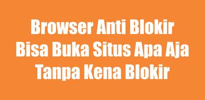 Anjim Browser - Browser Cepat Anti Blokir постер