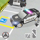 Police Car Parking Sim Game 3D icône