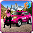 آیکون‌ Pink Taxi Driving Game 3D