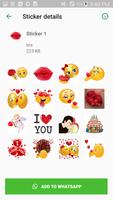 Love Stickers For WhatsApp capture d'écran 2