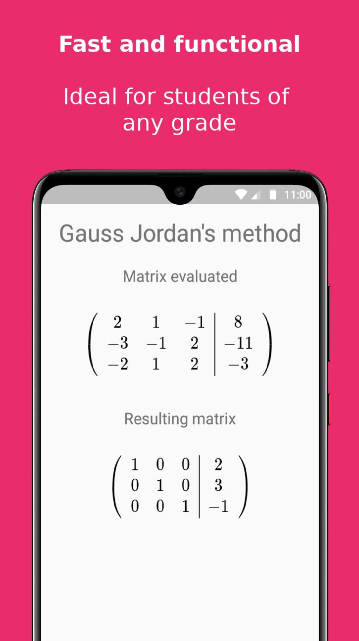 Gauss Jordan Solver for Android - APK Download