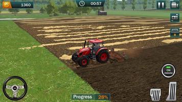 Modern Agriculture Worker 3D poster