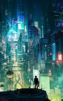 Cpunk Night City Wallpaper HD 2020 screenshot 2