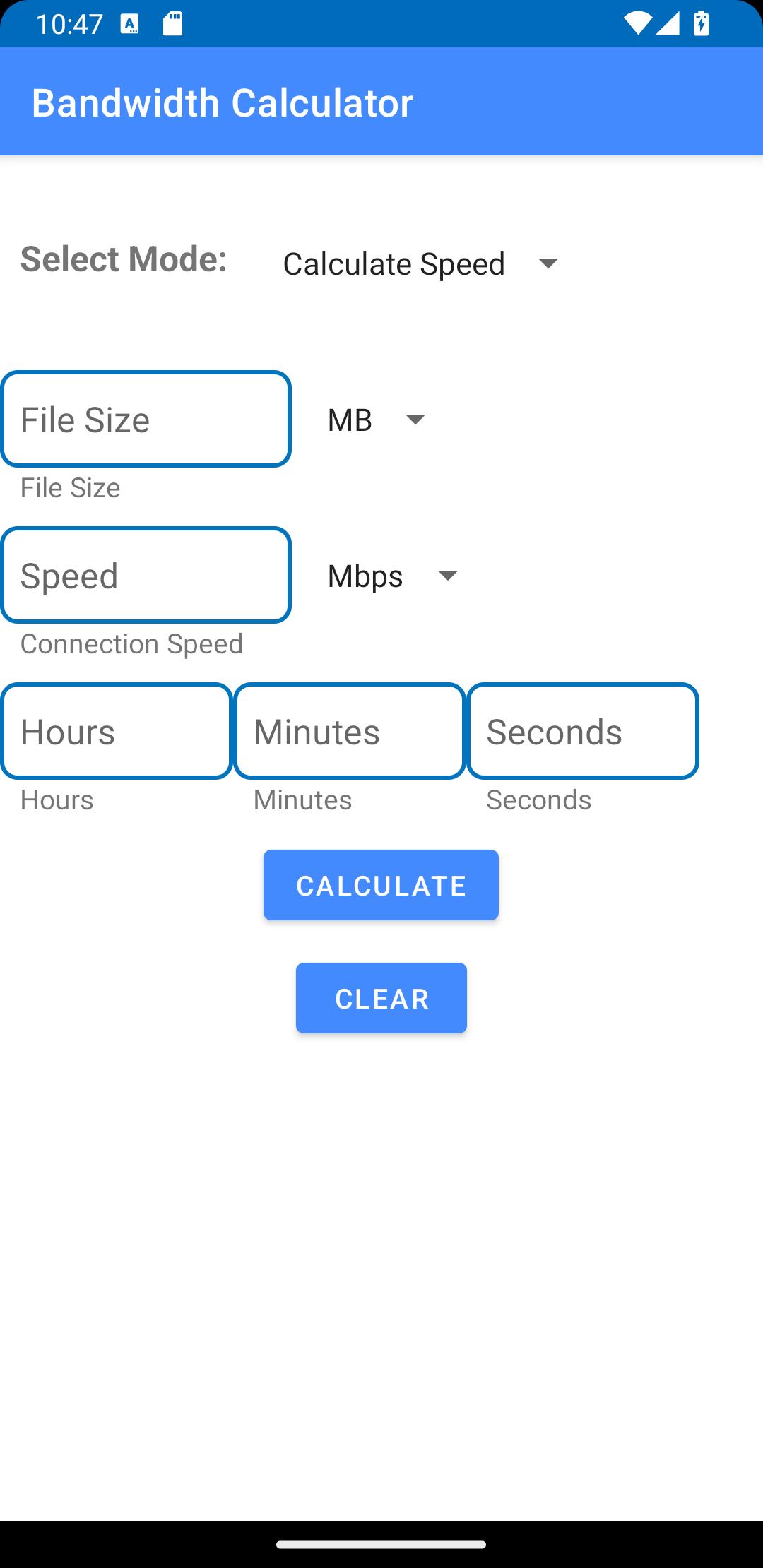 Bandwidth Calculator APK for Android Download
