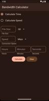 Bandwidth Calculator স্ক্রিনশট 1