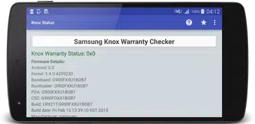 KNOX-Status Samsung