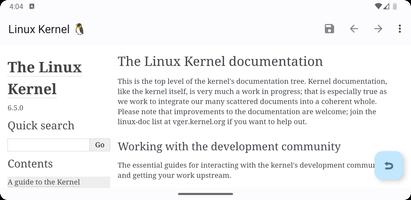 Linux Kernel Documentation Ekran Görüntüsü 1
