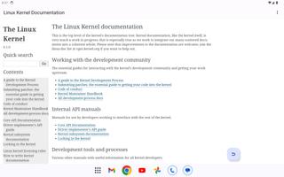 Linux Kernel Documentation ảnh chụp màn hình 3