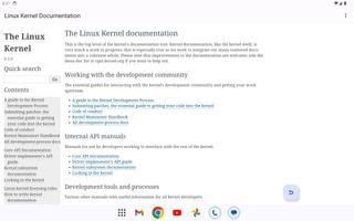 Linux Kernel Documentation screenshot 3