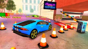 لعبة وقوف السيارات 3D: محاكي الملصق