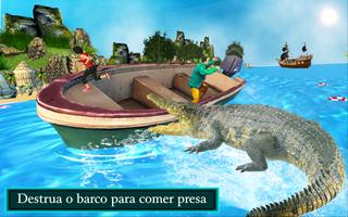 Com fome Crocodilo Ataque imagem de tela 3