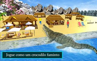 Com fome Crocodilo Ataque imagem de tela 2