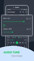 Voice changer: Recorder and Audio tune スクリーンショット 1